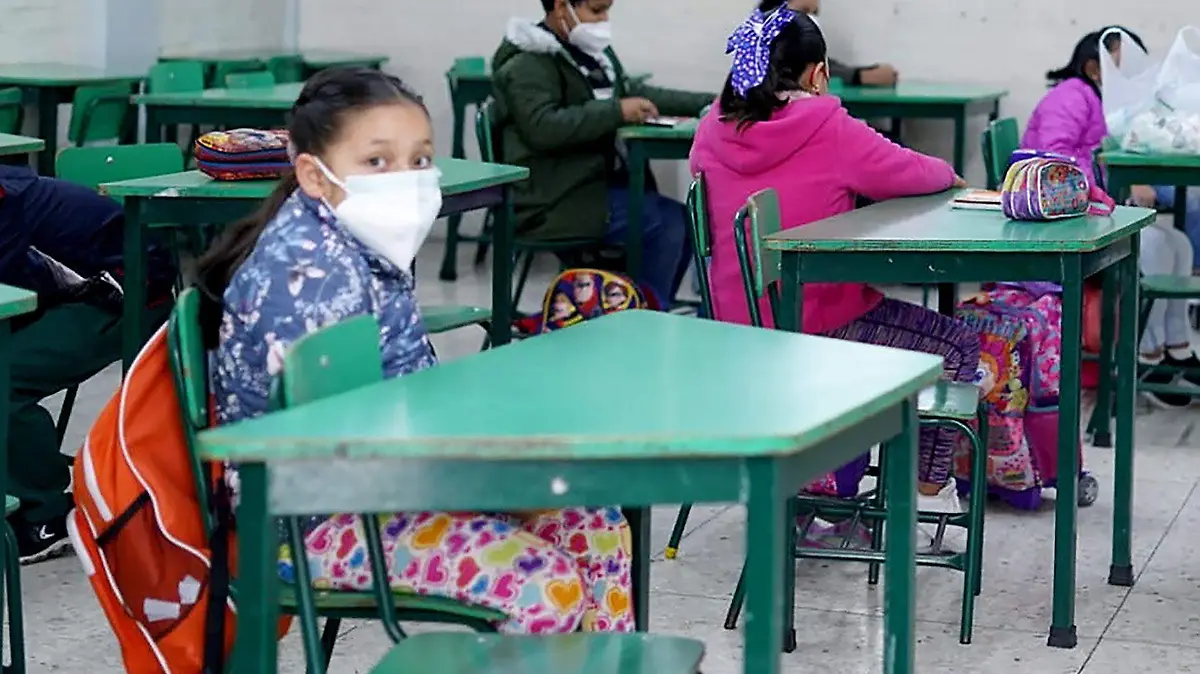 regreso a clases edomex, aulas niños